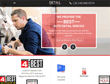 Tablet Screenshot of detailtroy.com